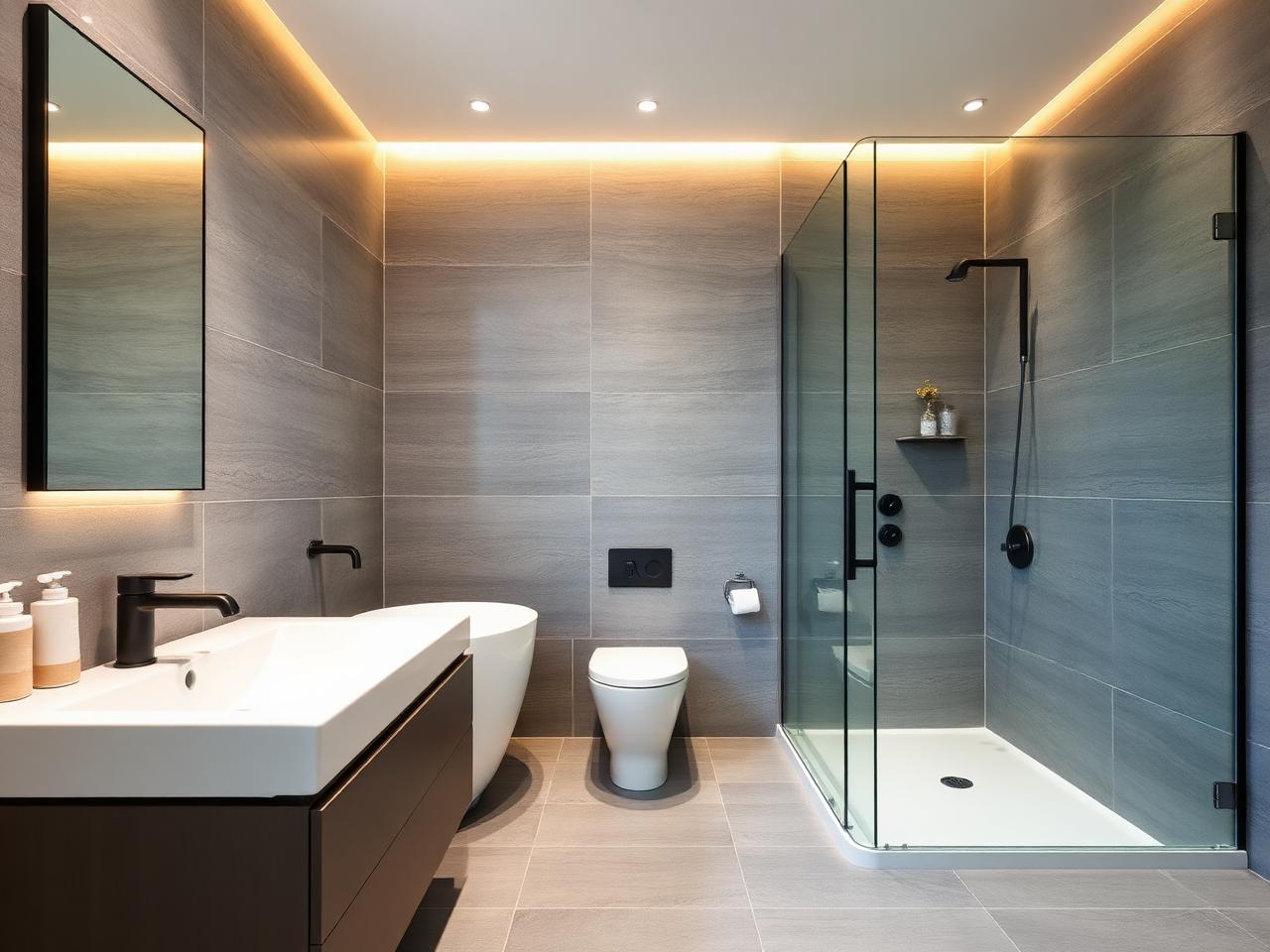 Bathrooms project by Trackrecord Construction